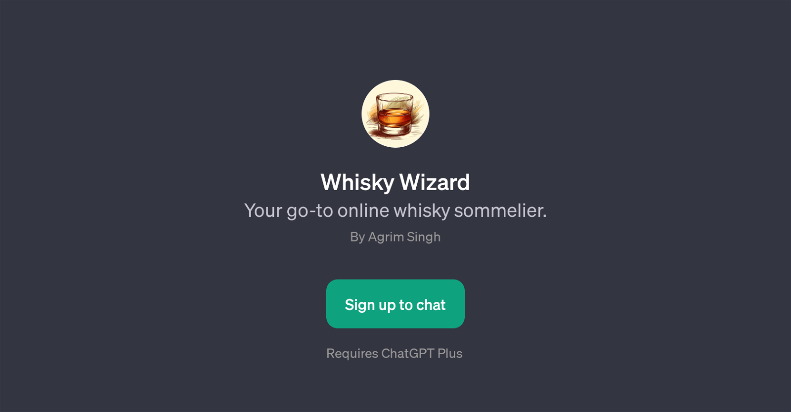 Whisky Wizard website