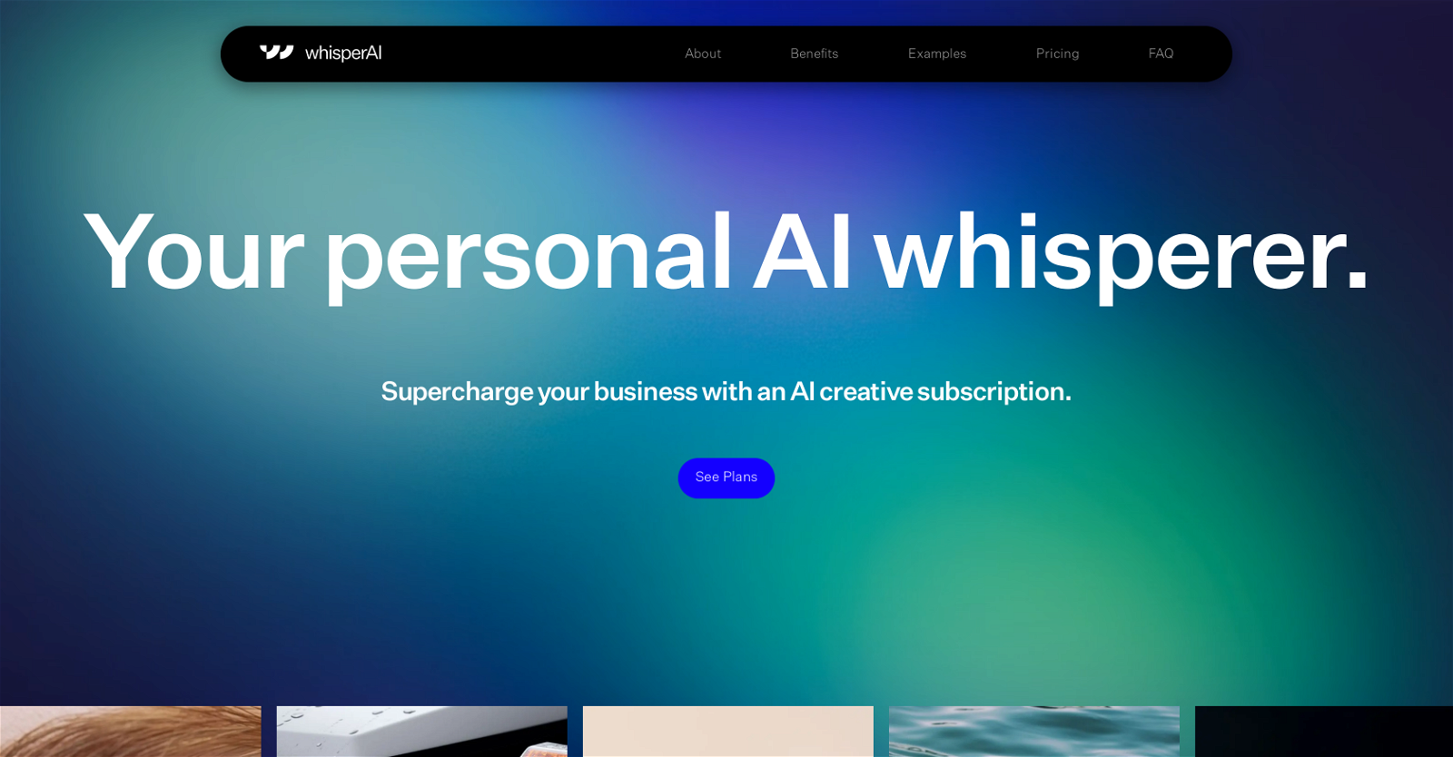 WhisperAI website