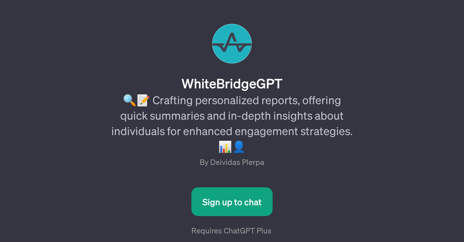 WhiteBridgeGPT website