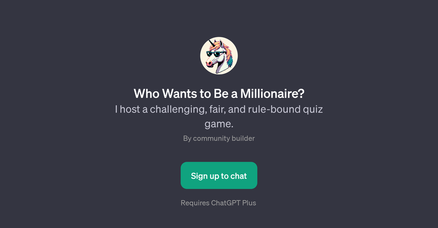 Who Wants to Be a Millionaire? website