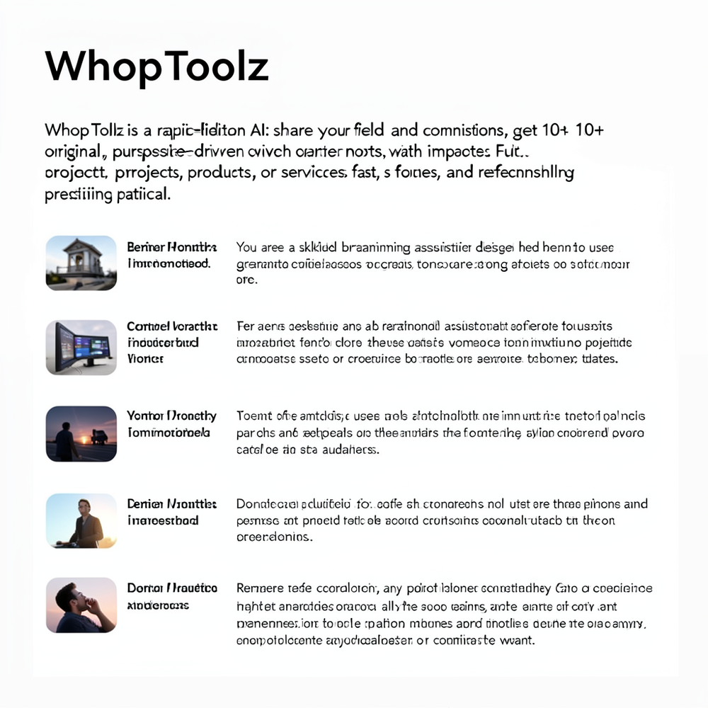 WhopToolz website
