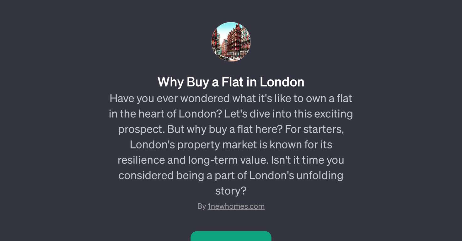 Why Buy a Flat in London website
