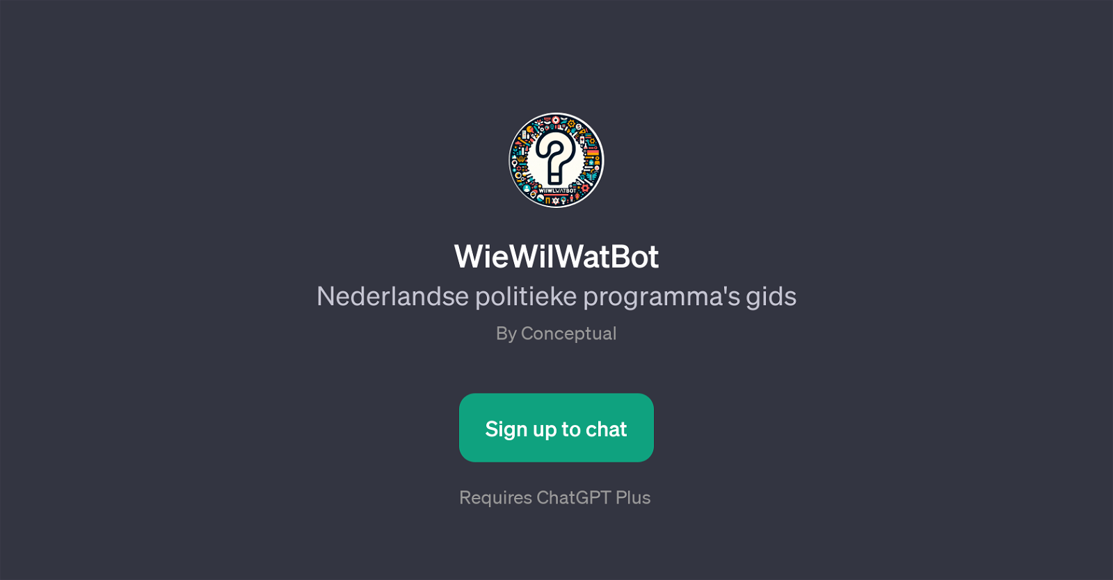 WieWilWatBot website