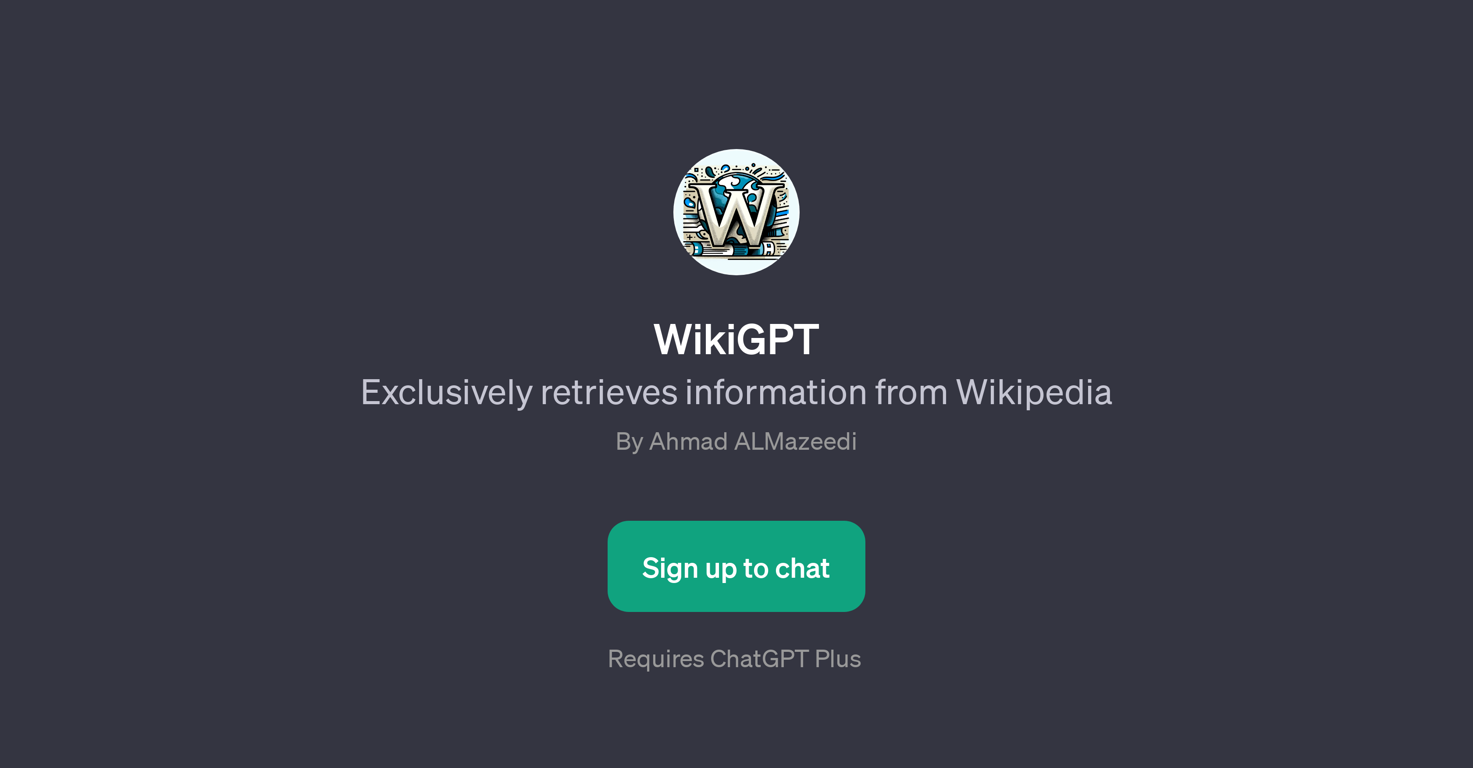 WikiGPT website