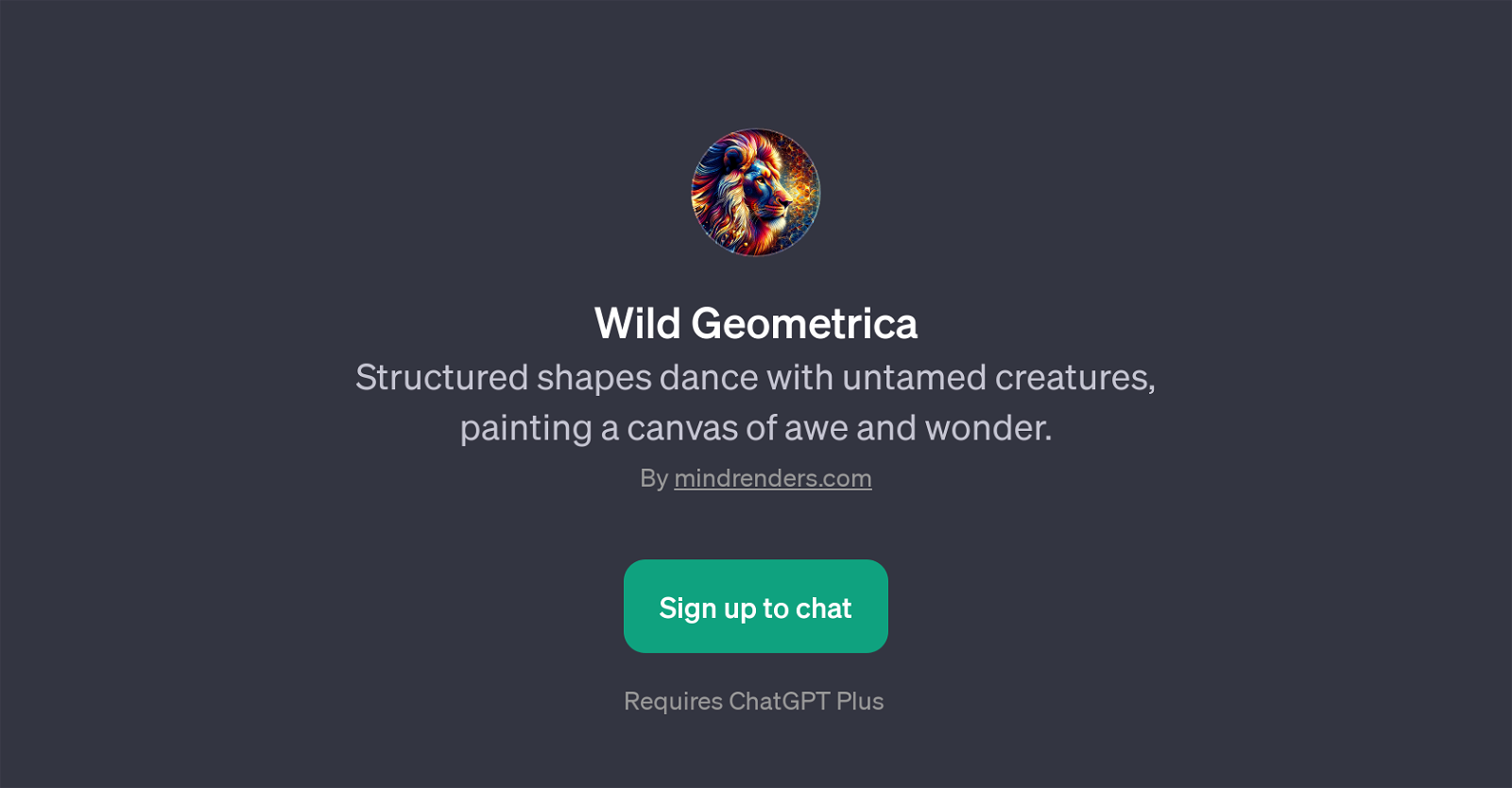 Wild Geometrica website