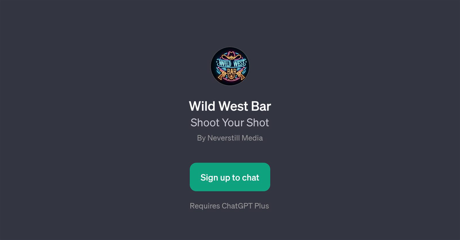Wild West Bar website