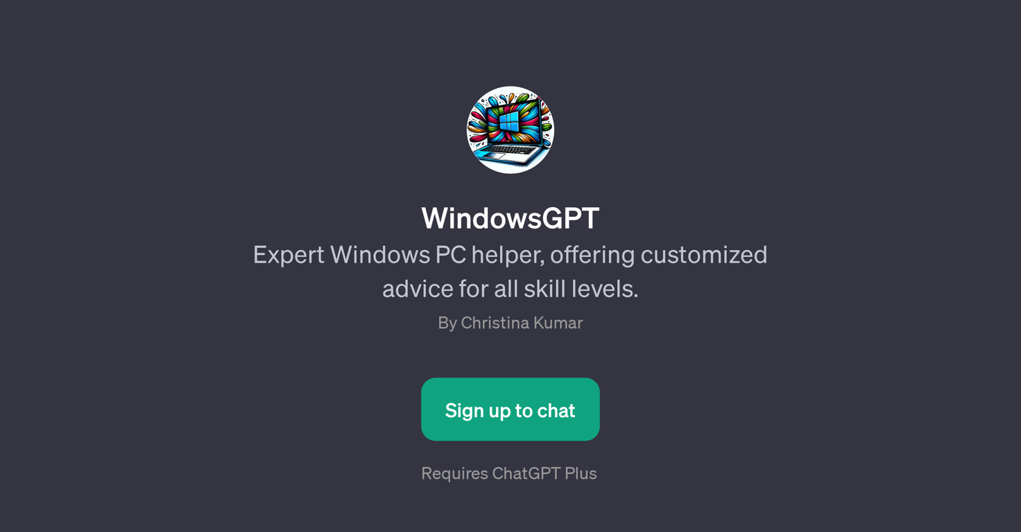 WindowsGPT website