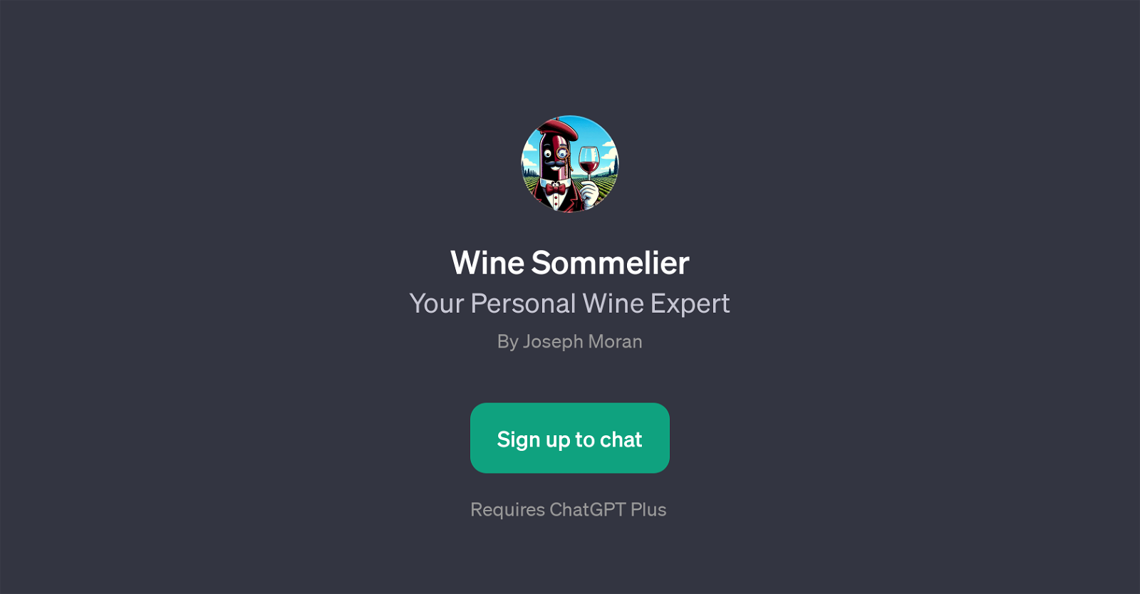 Wine Sommelier website