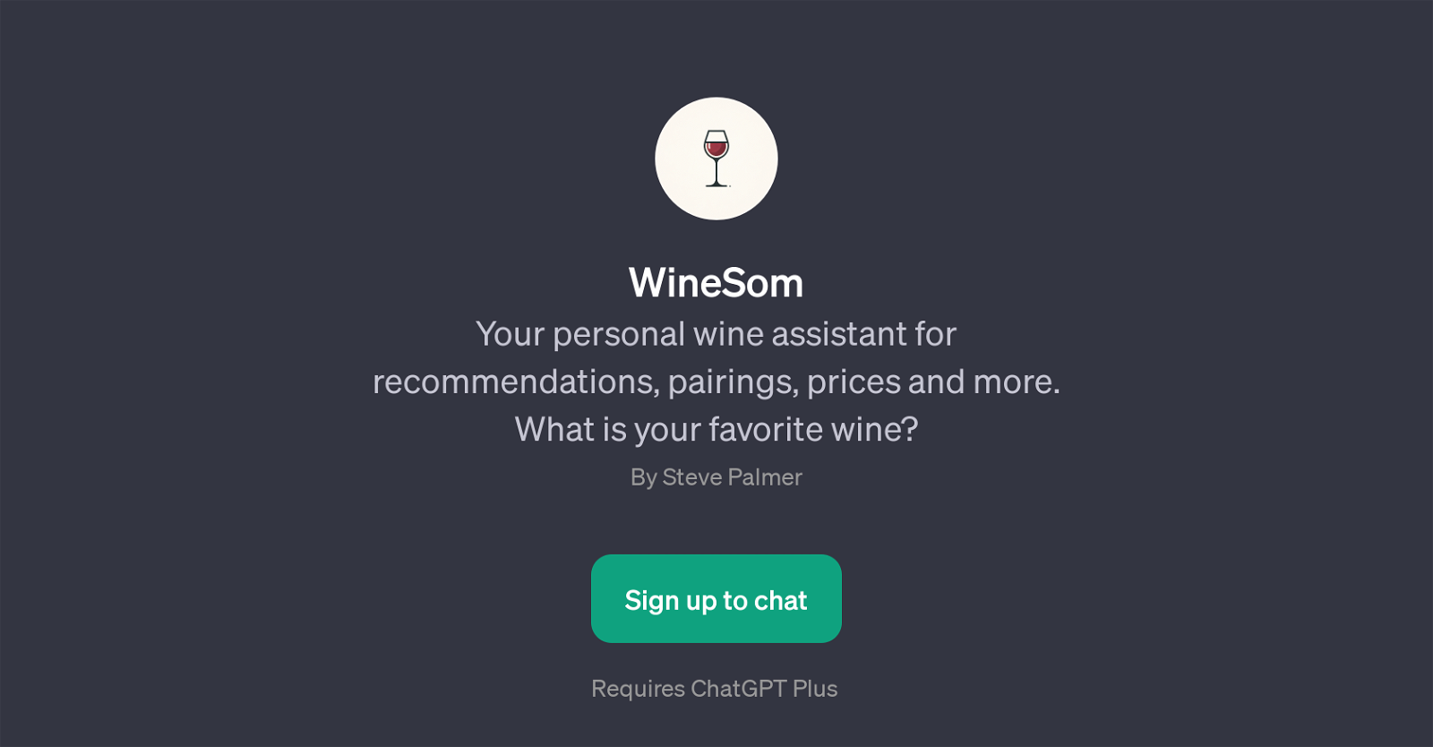WineSom website