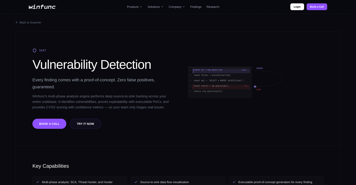 Winfunc website