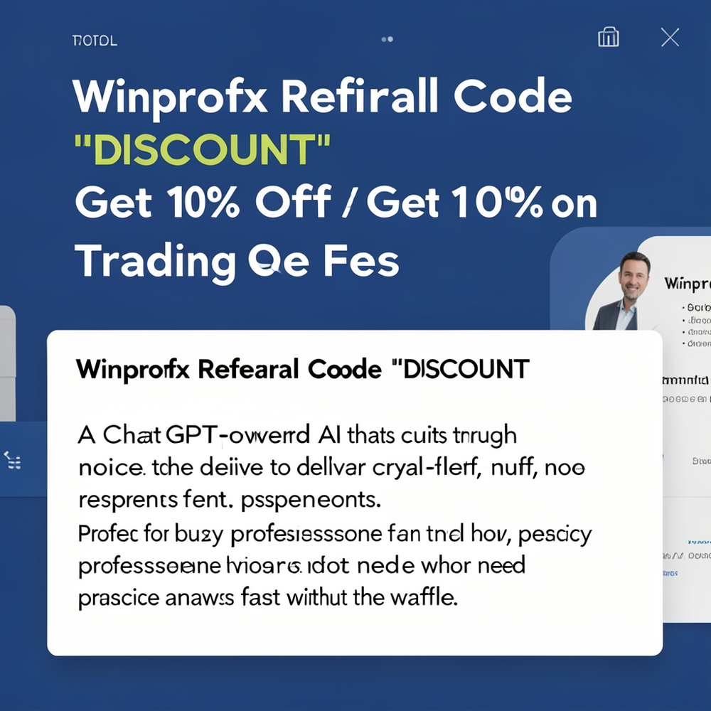 Winprofx Referral Code "DISCOUNT" Get 10% Off On Trading Fees website