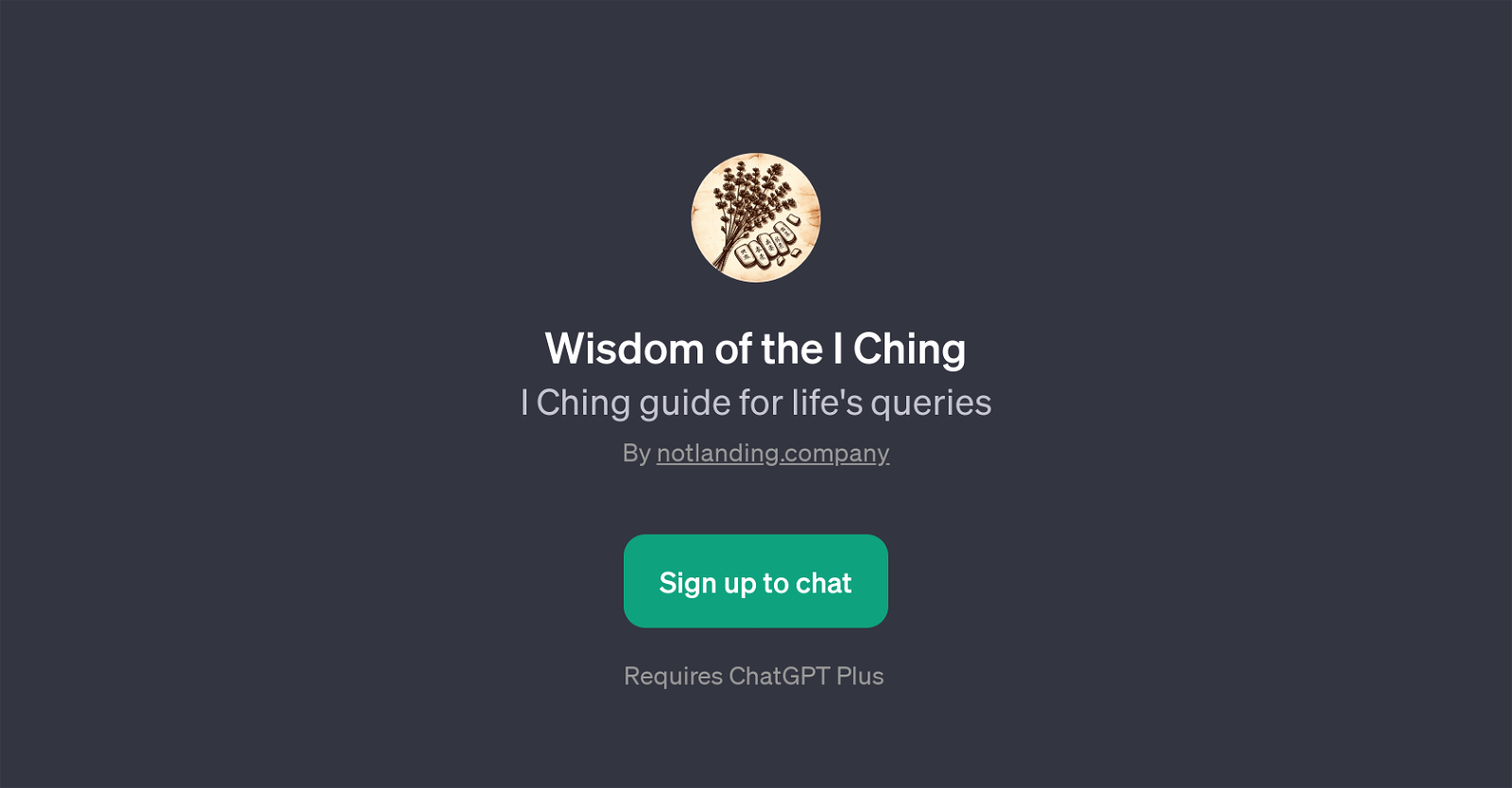 Wisdom of the I Ching website