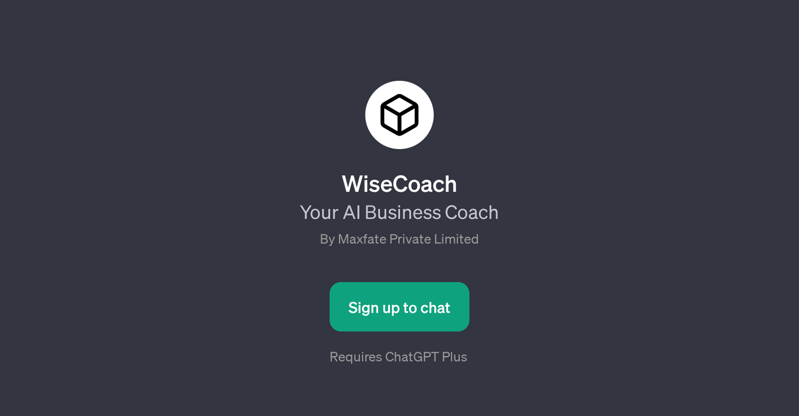 WiseCoach website