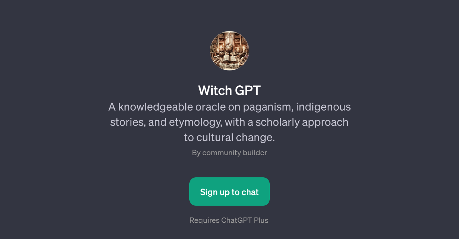 Witch GPT website