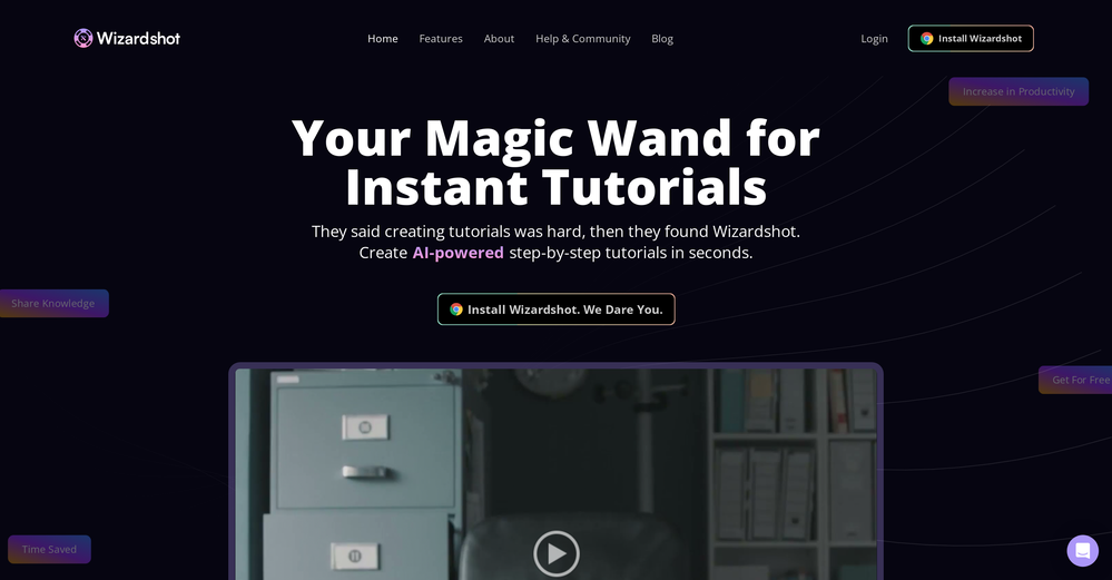 Wizardshot website