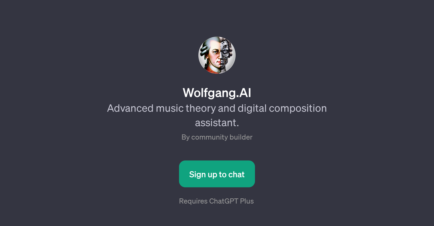Wolfgang.AI website