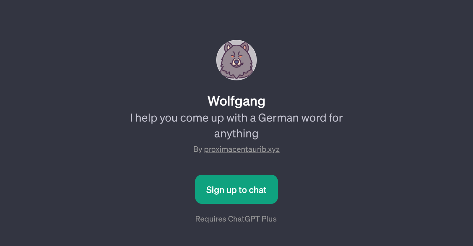 Wolfgang website