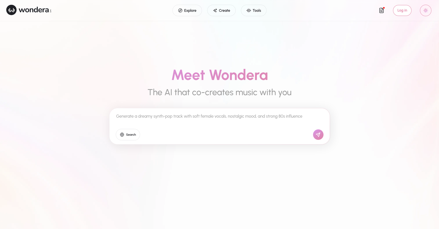 Wondera website