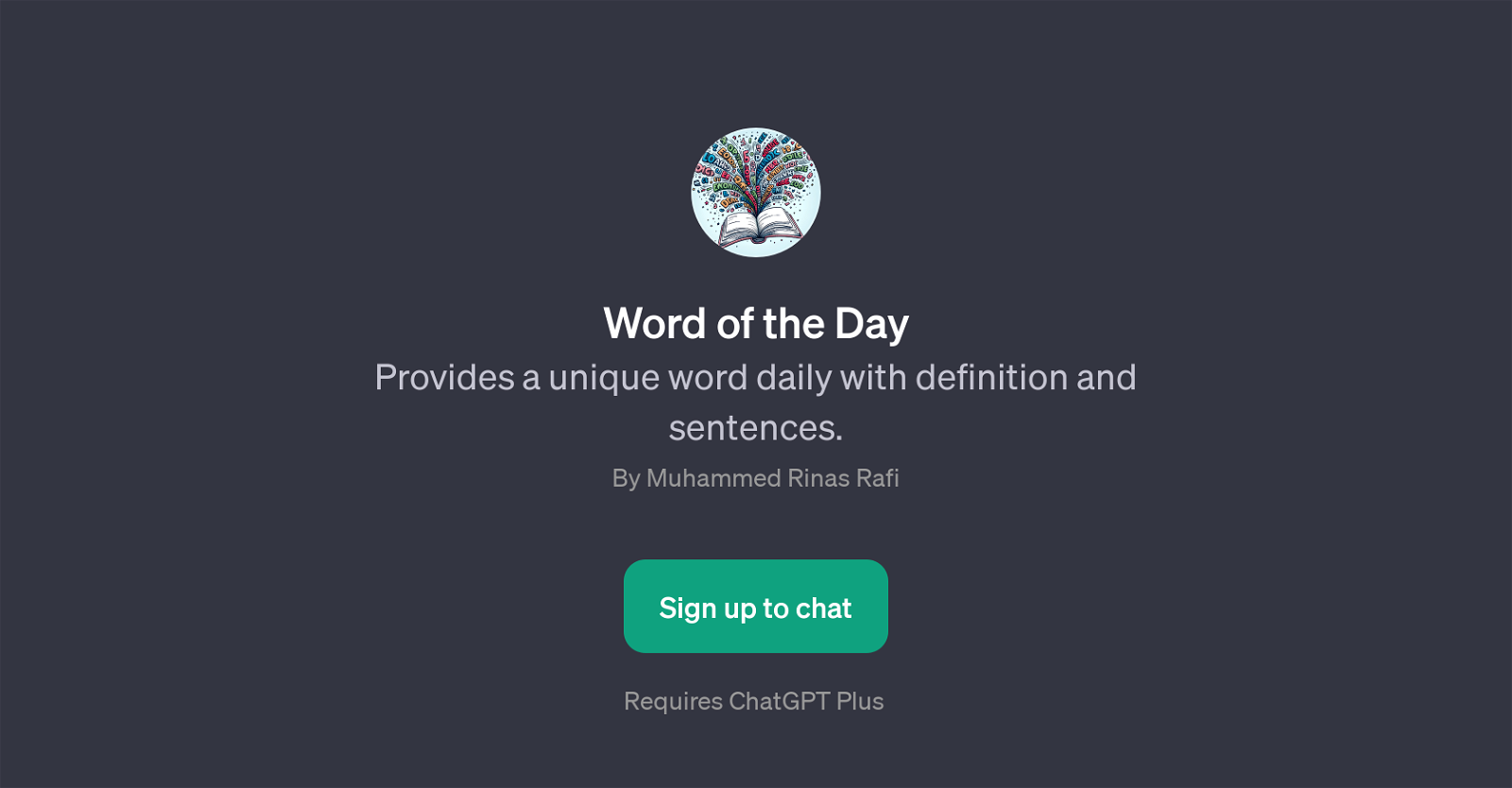 Word of the Day website