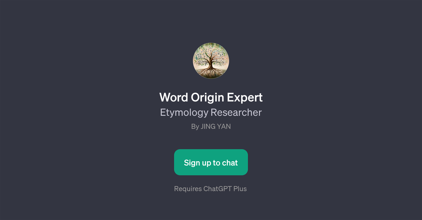Word Origin Expert website