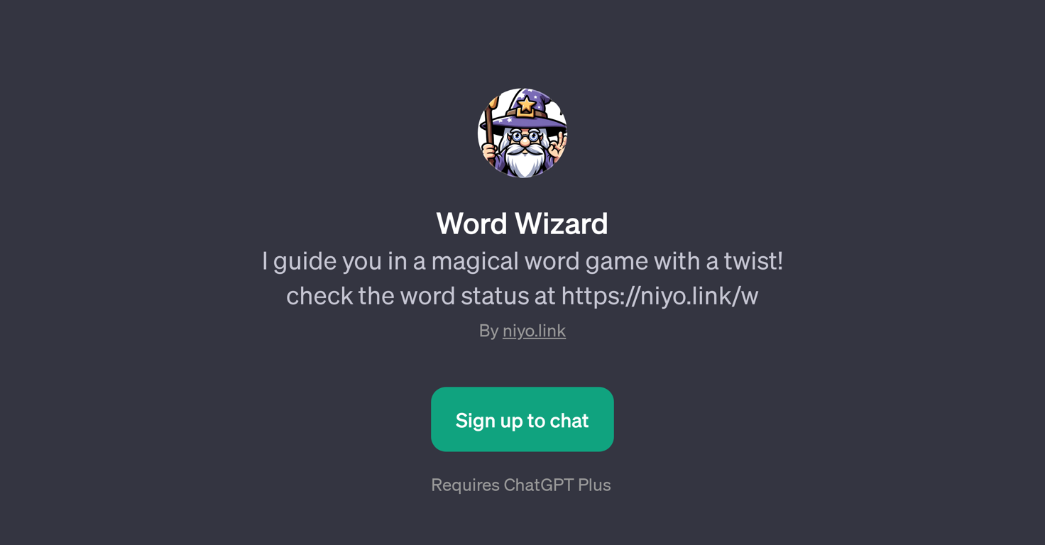 Word Wizard website