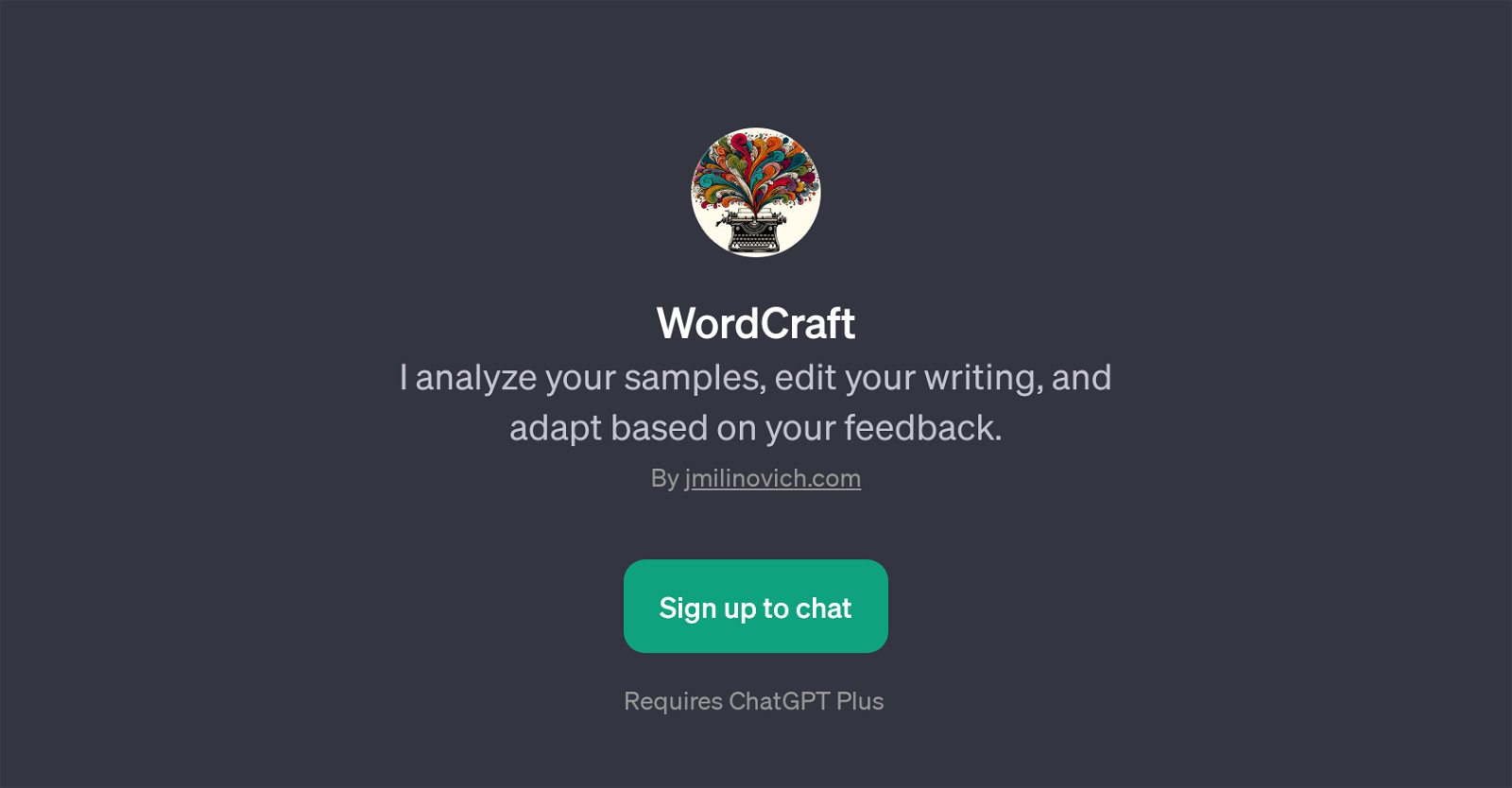 WordCraft website