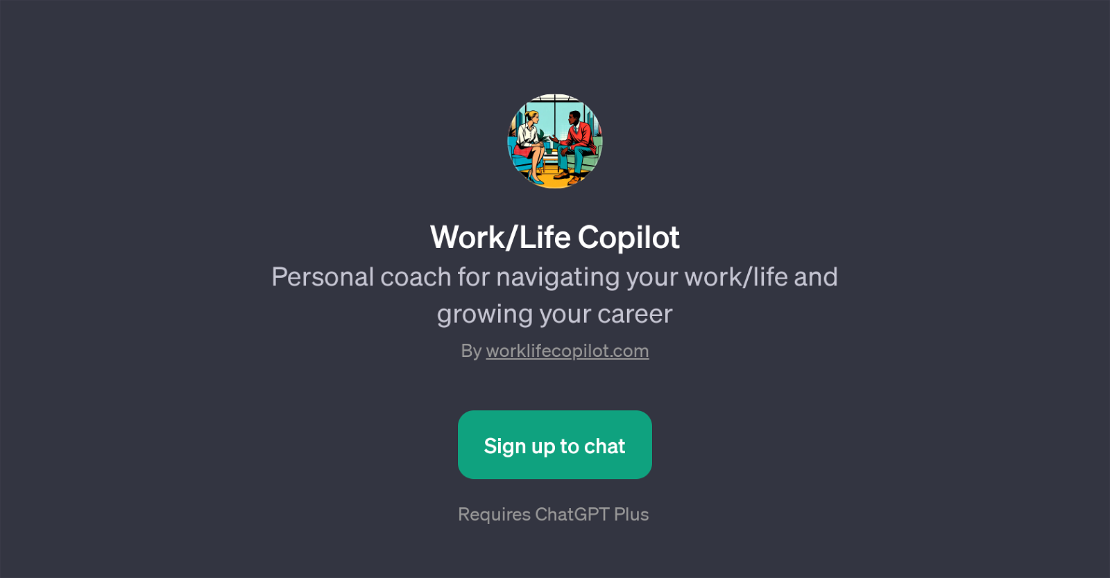 Work/Life Copilot website