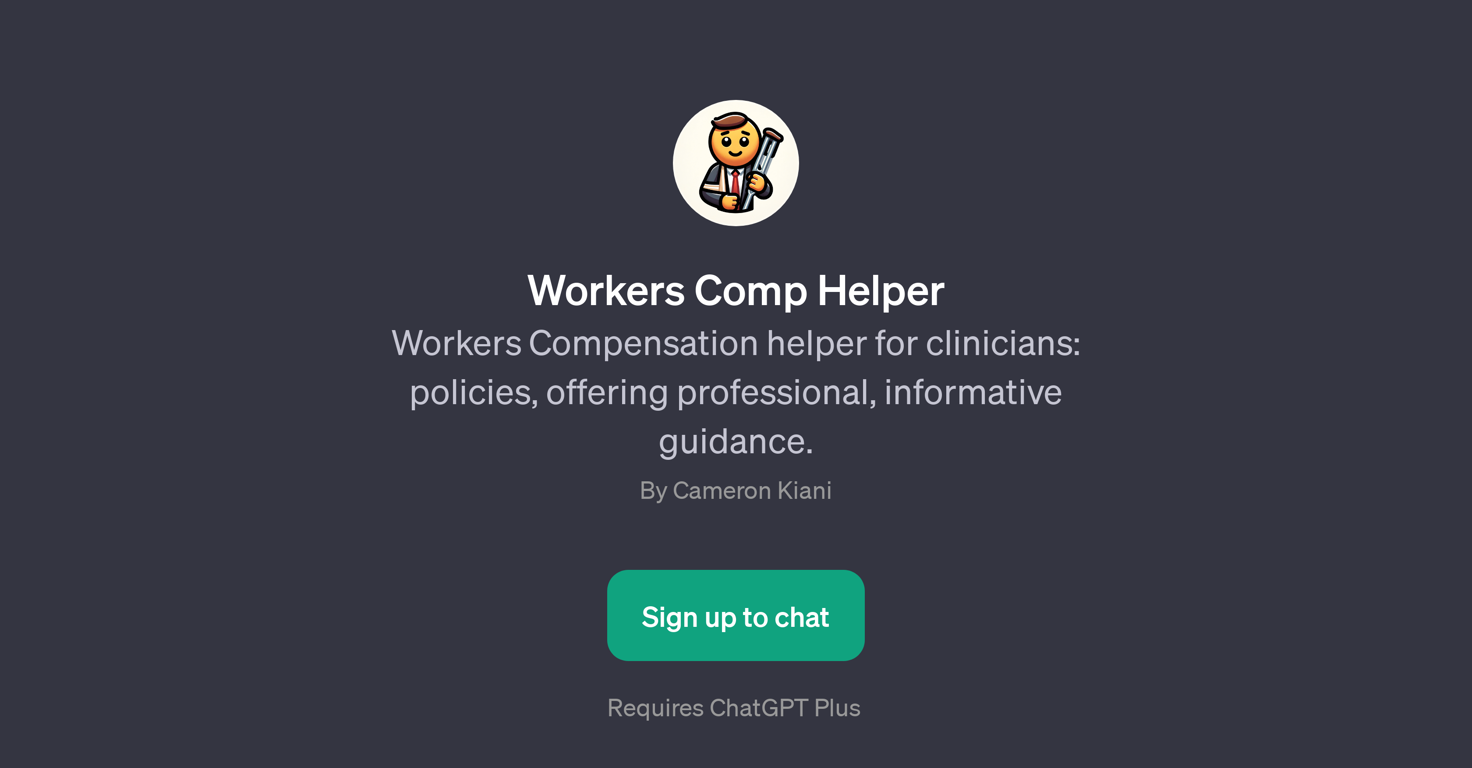 Workers Comp Helper website