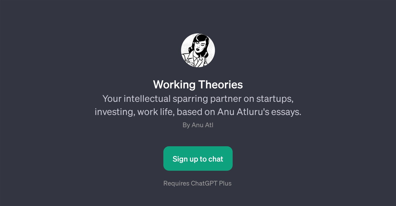 Working Theories website