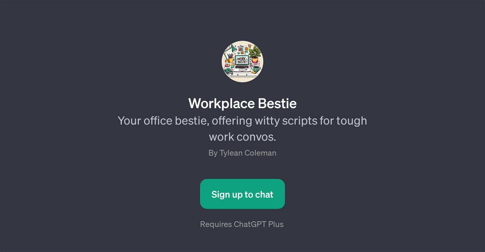 Workplace Bestie website