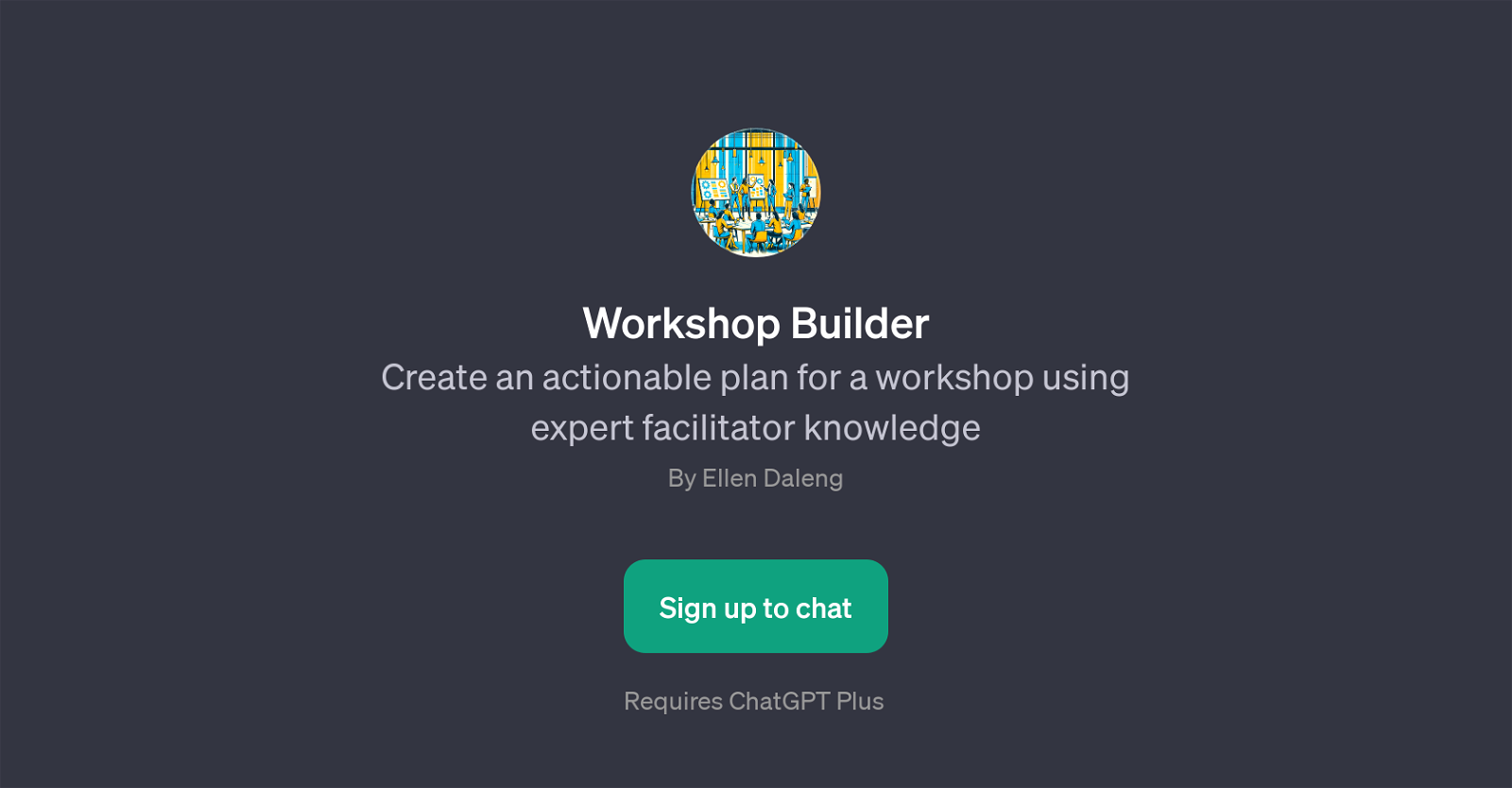 Workshop Builder website