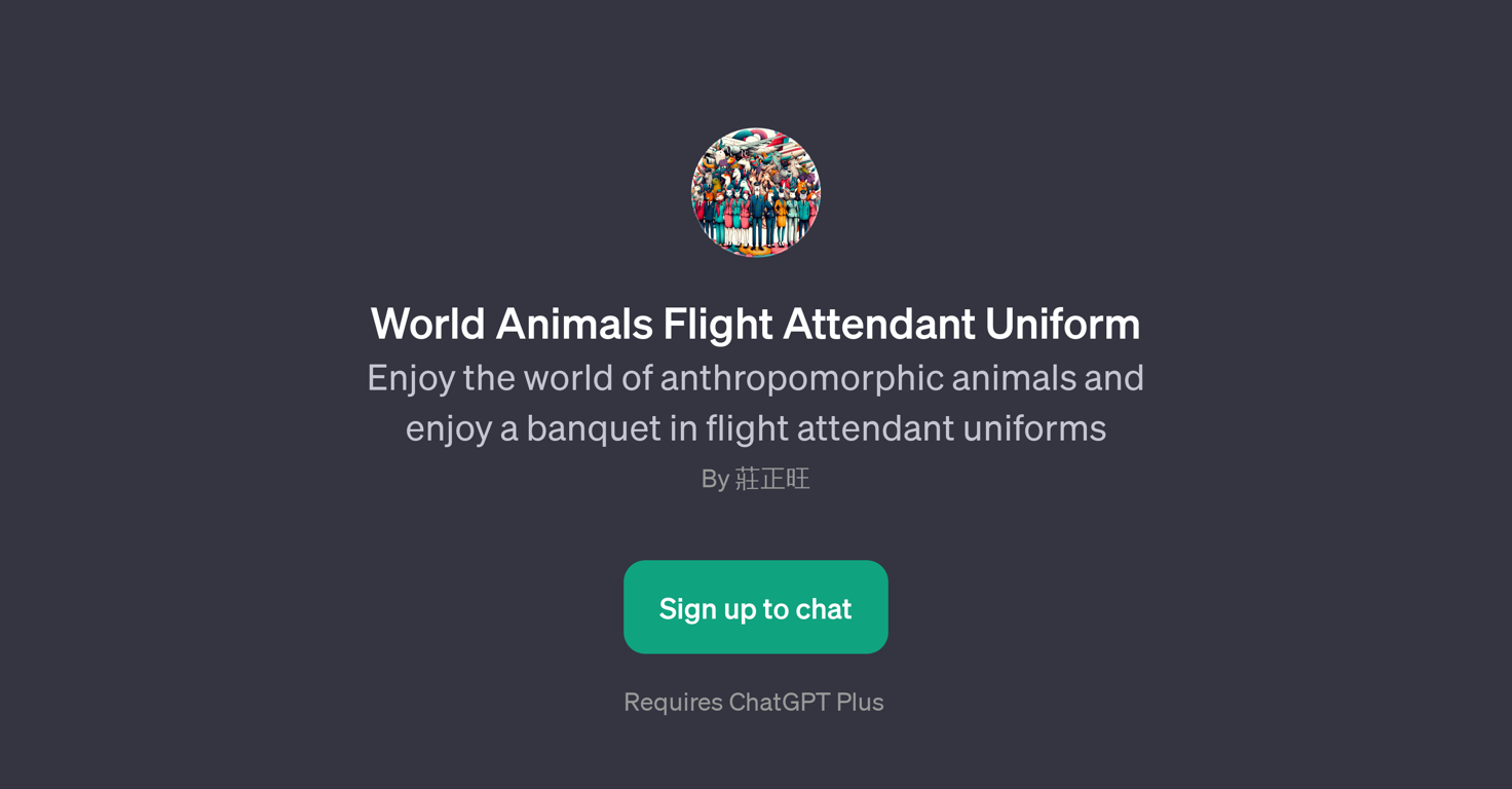 World Animals Flight Attendant Uniform website