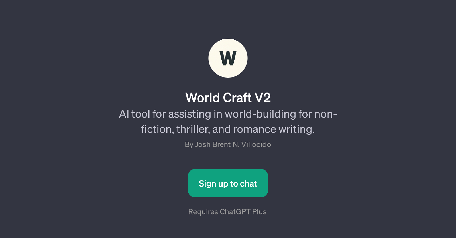World Craft V2 website