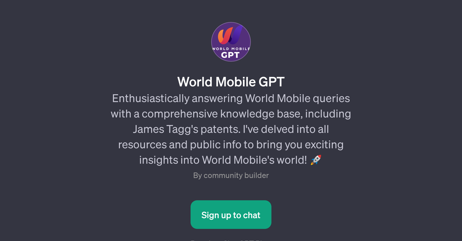 World Mobile GPT website