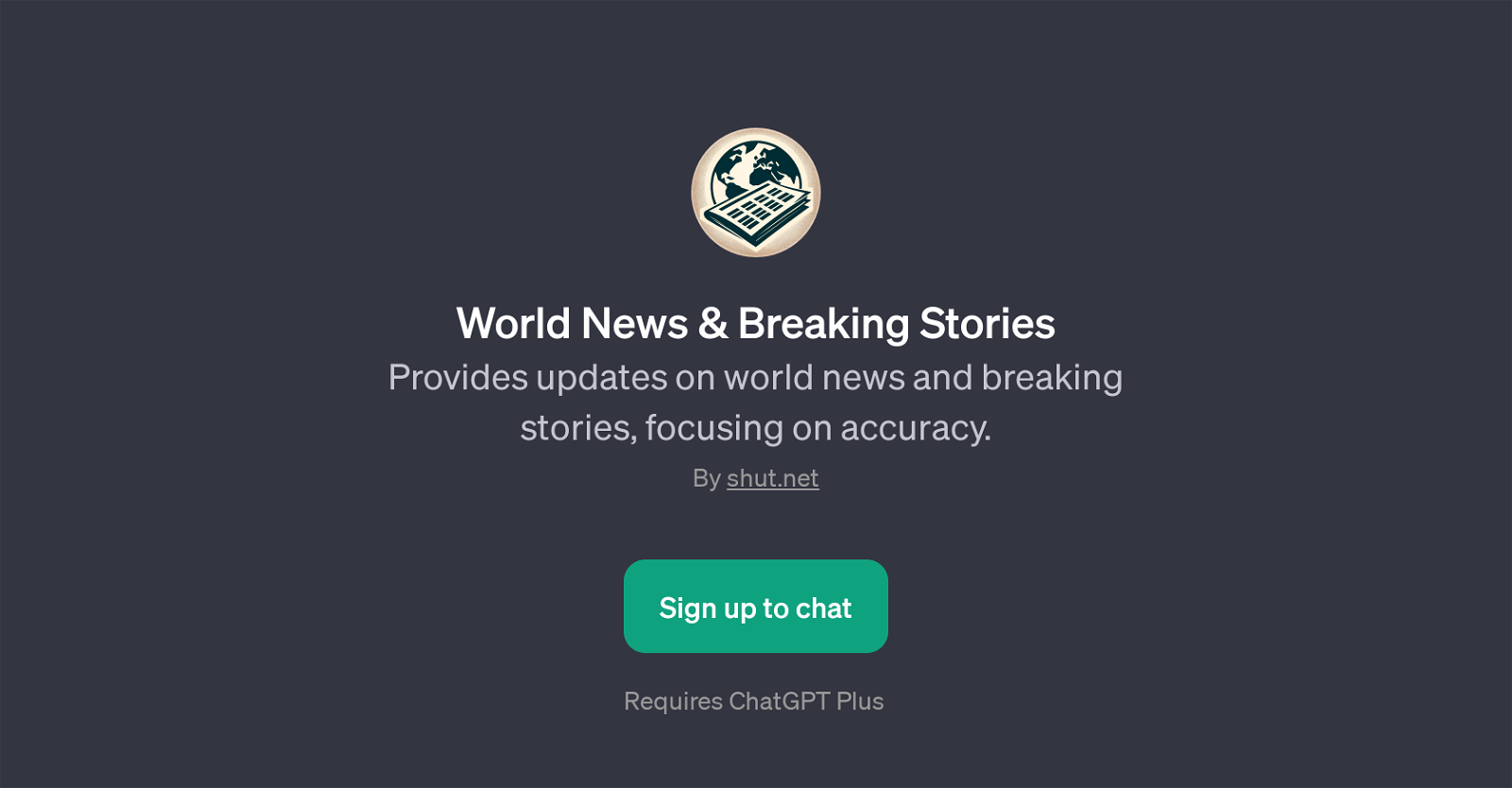 World News & Breaking Stories website