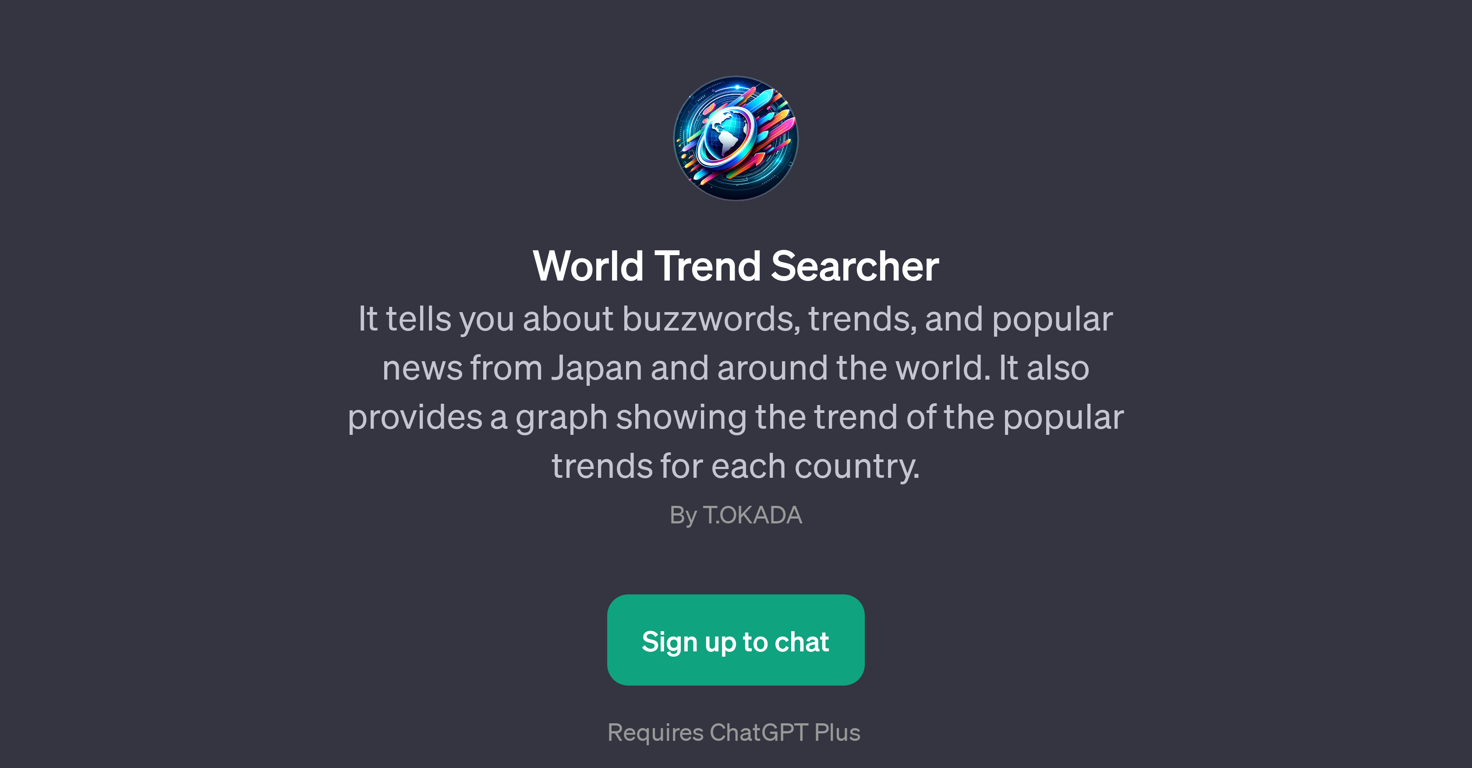 World Trend Searcher website