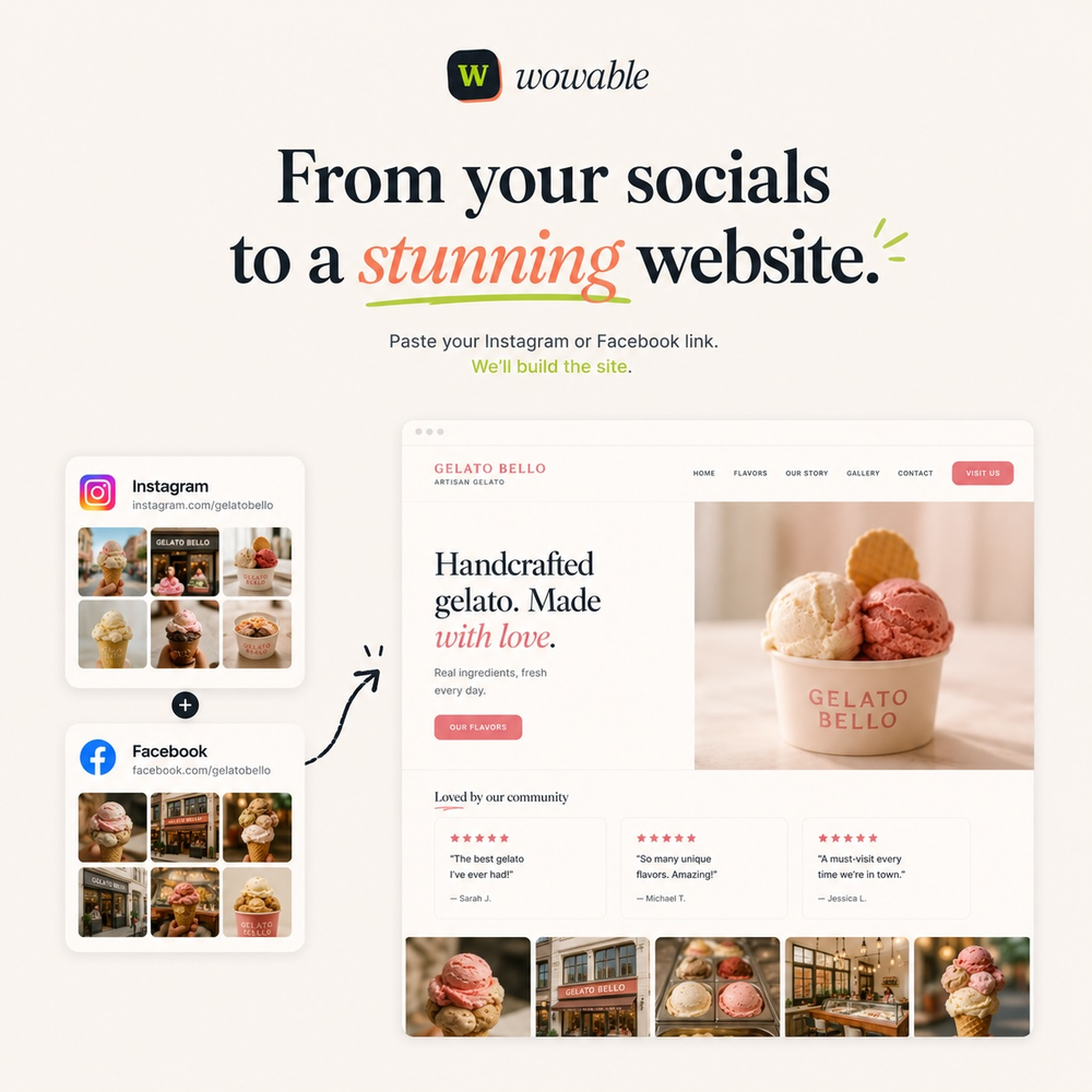 Wowable AI website