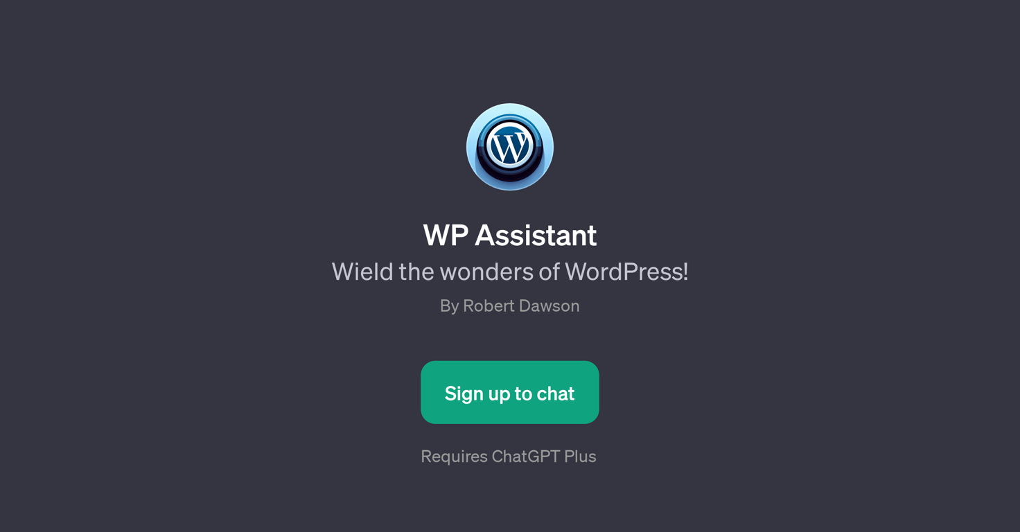 WP Assistant website