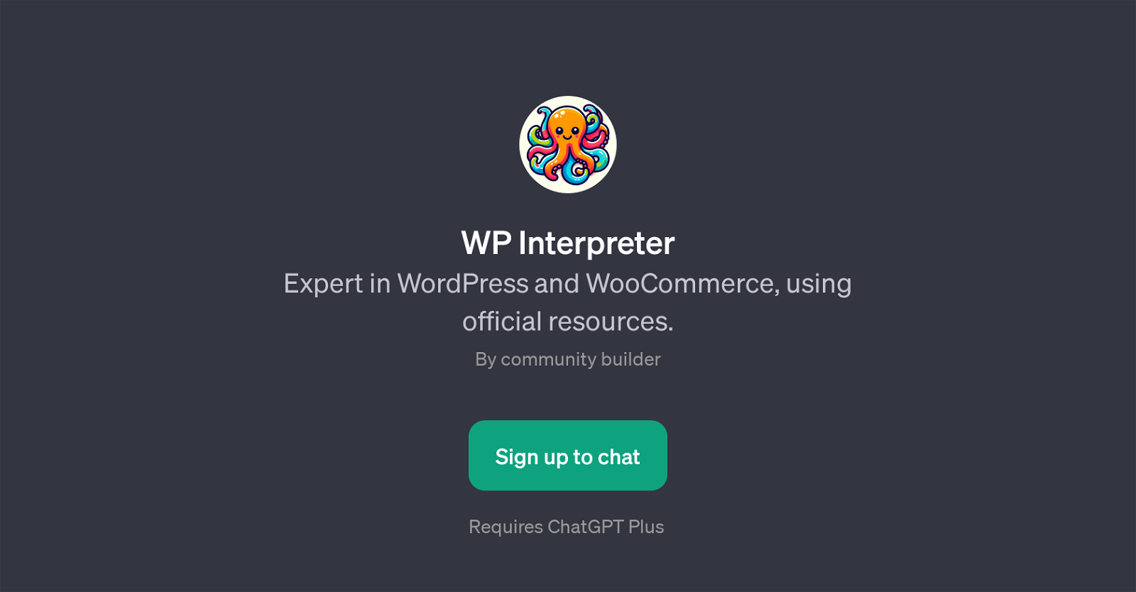 WP Interpreter website