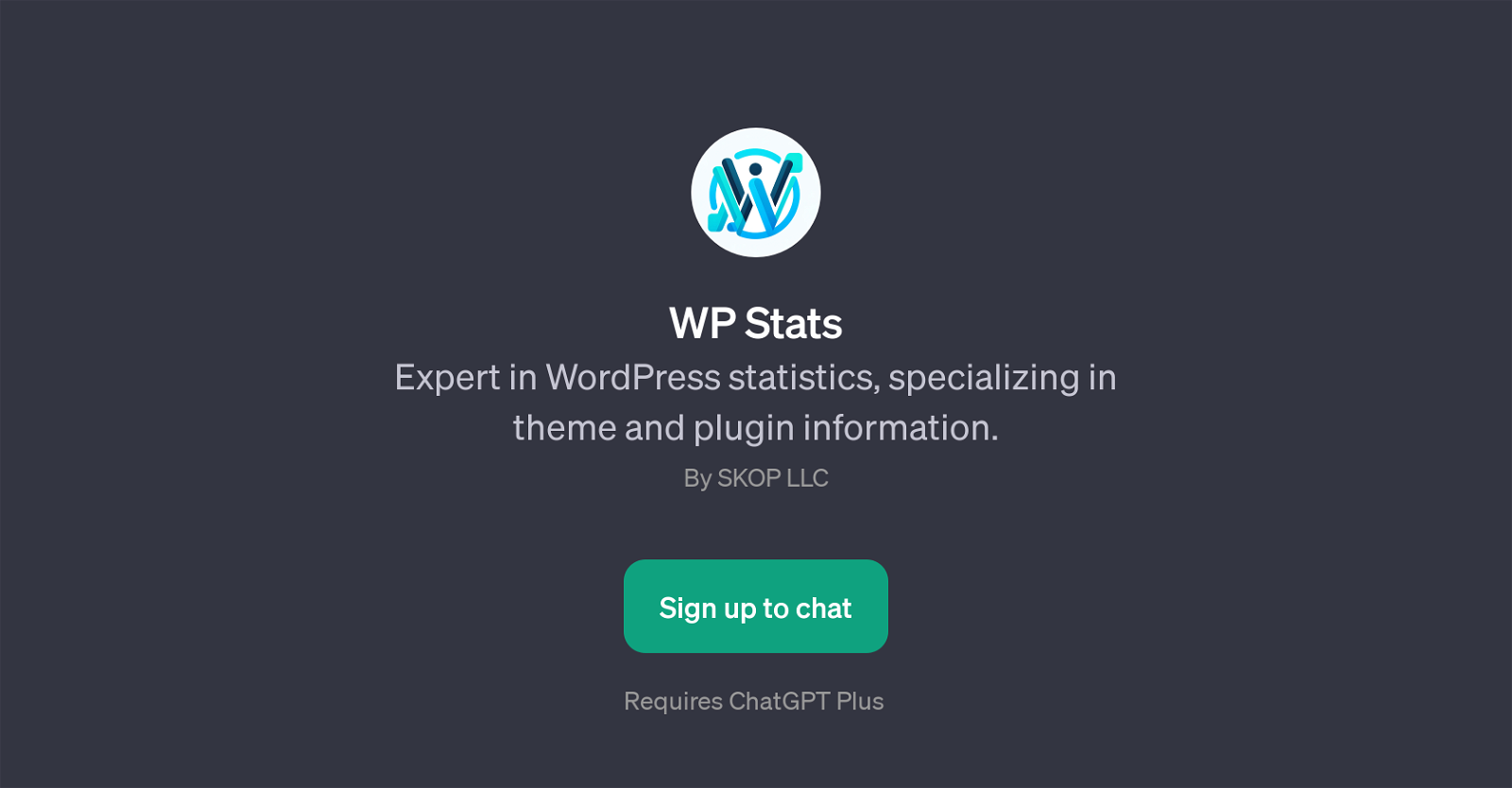 WP Stats website