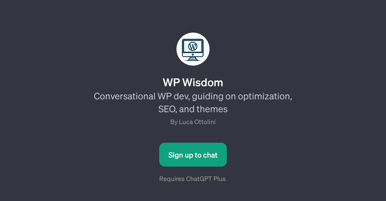 WP Wisdom website