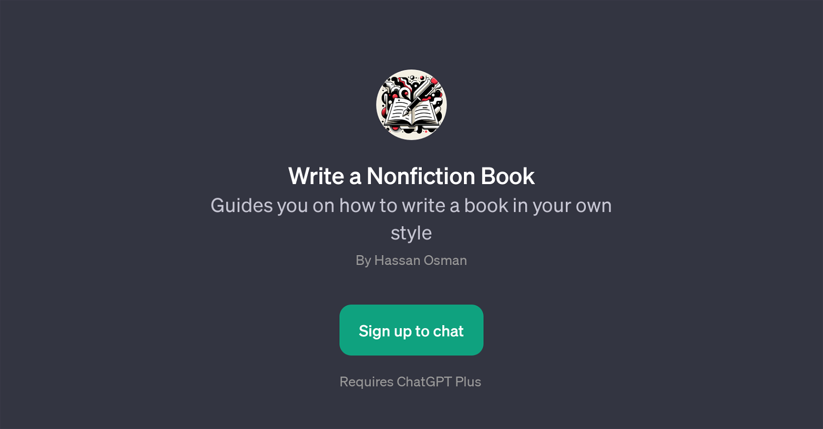 Write a Nonfiction Book website