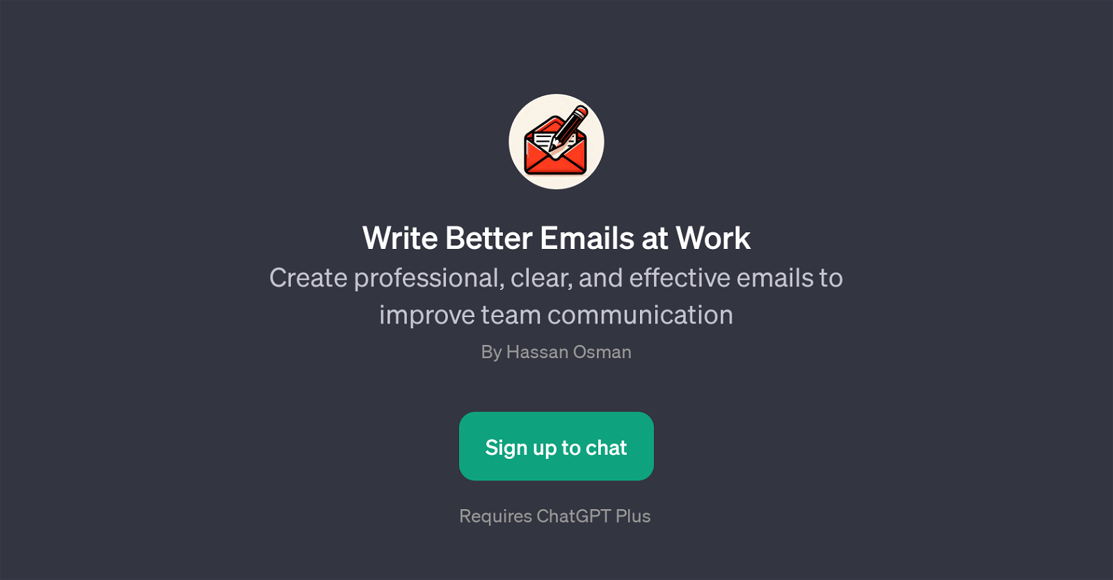 Write Better Emails at Work website