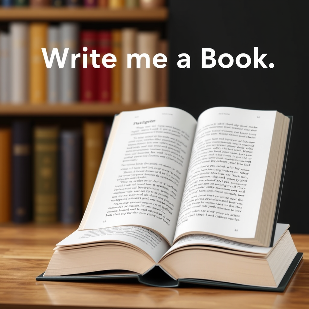 Write me a book website