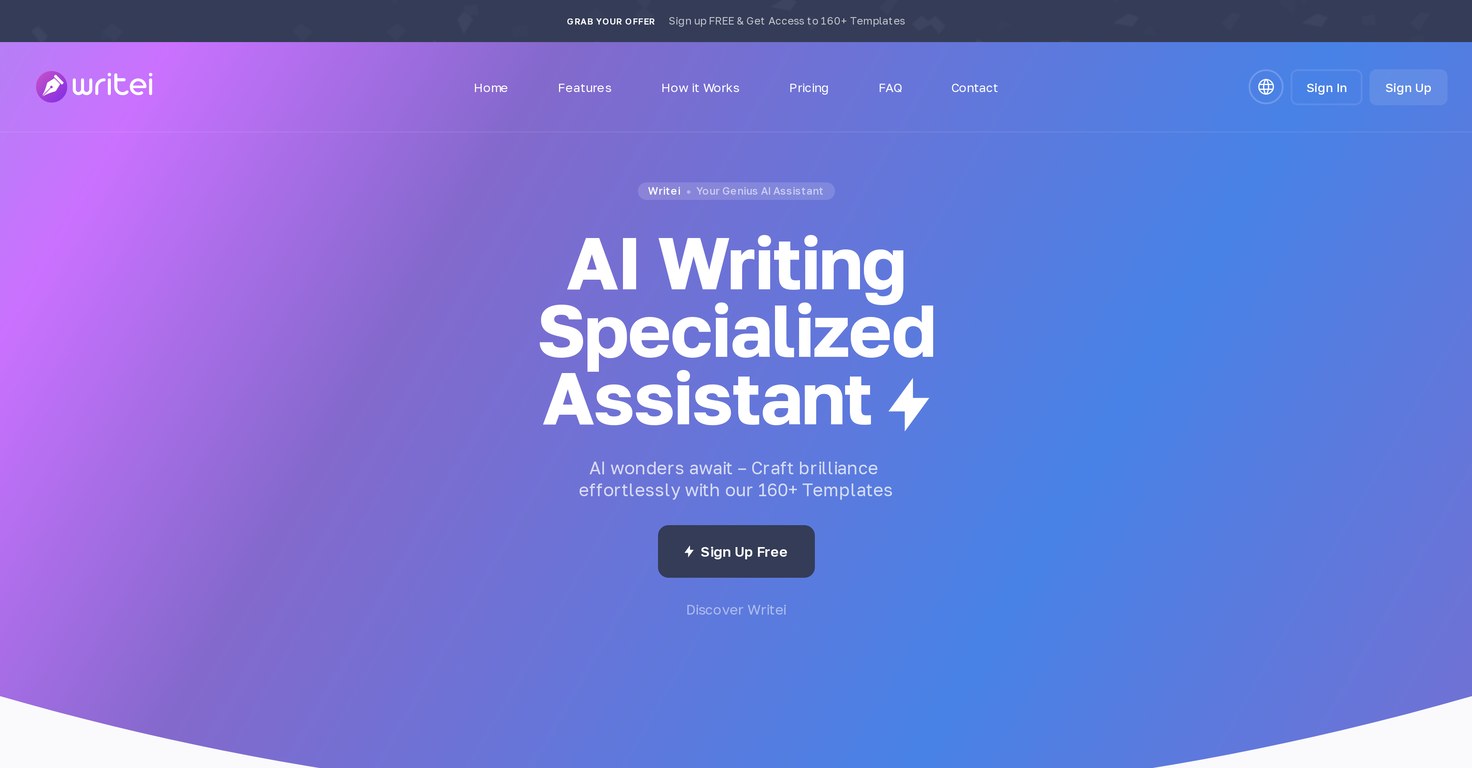 Writei website