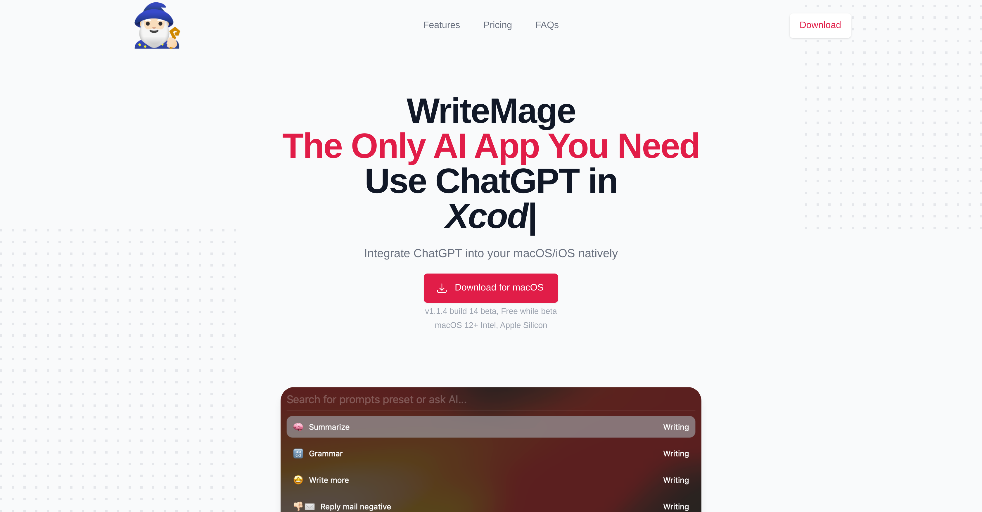 WriteMage website