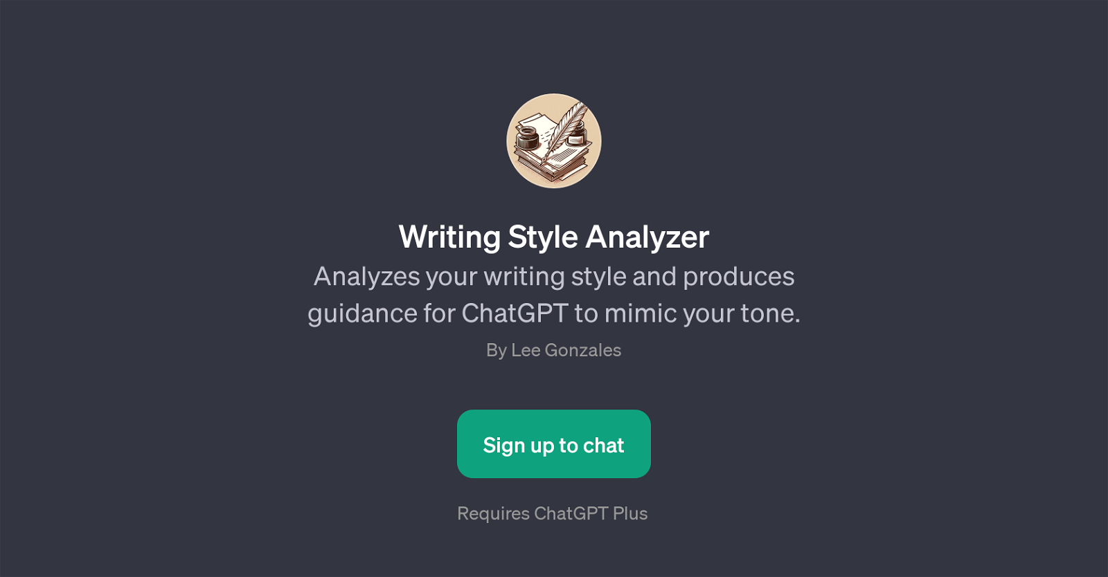 Writing Style Analyzer website