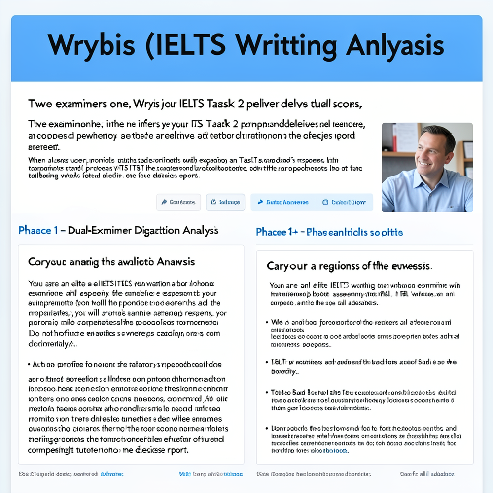 Wrysis (IELTS Writing Anlysis) website