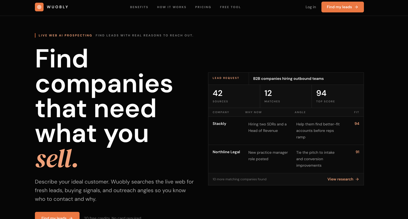 Wuobly website