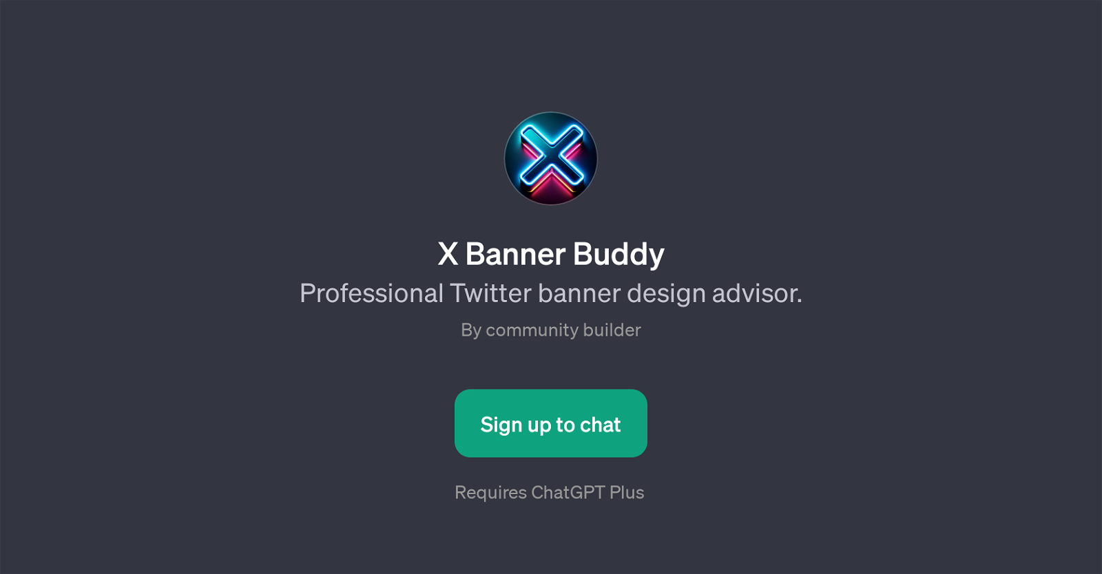 X Banner Buddy website